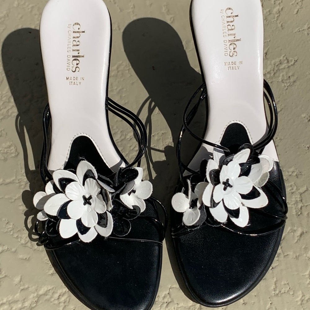 Charles David Kitten Heels Prom/Wedding Heels
